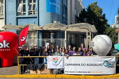 Campanha do agasalho Cobertos de Amor tem Dia D em Erechim<!-- NICAID(16037671) -->