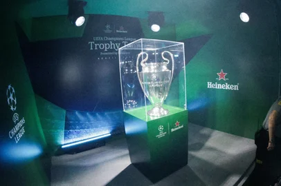 Evento da taça da Champions League em Porto Alegre<!-- NICAID(16267153) -->