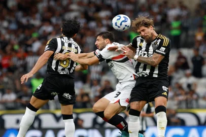 Atlético-MG x São Paulo FC, futebol. Brasileirão