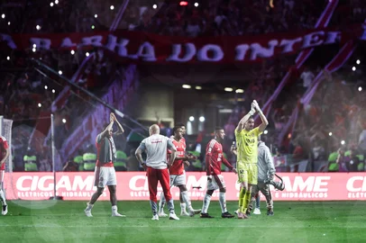 Renan Mattos / Grupo RBS PORTO ALEGRE, RS, BRASIL, 07-10-2026: Internacional vs Corinthians, no Beira-Rio, pelo Brasileirão Série A 2026. Foto: Renan Mattos/Grupo RBS<!-- NICAID(16382865) -->