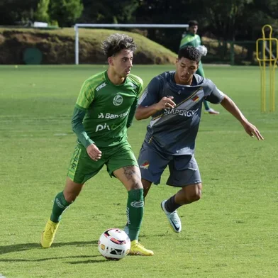 Jogo-treino do Juventude contra o Sindicato dos Atletas no CT<!-- NICAID(15307034) -->