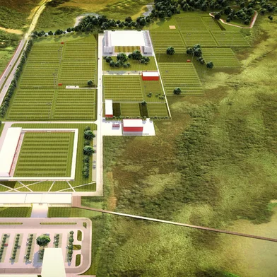 Projeto do CT do Inter em Guaíba