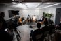 PORTO ALEGRE, RS, BRASIL - 2023.08.04 - Bastidores da entrevista do vice presidente Geraldo Alckmin, na RBS (Foto: Jefferson Botega/ Agência RBS)<!-- NICAID(15502018) -->