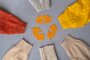 Clothing recycling. Used clothes. Ecological and sustainable fasFonte: 457756205<!-- NICAID(15640407) -->
