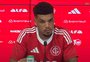 Juninho diz estar pronto para estrear pelo Inter contra o Flamengo: "Jogador não escolhe jogo"
