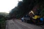 BENTO GONÇALVES, RS, BRASIL, 09/05/2024. Obras na RS-470 próximo ao km 202. A rodovia sofreu diversas quedas de barreira no temporal do dia 30/04 e está completamente interditada. (Porthus Junior/Agência RBS). (Porthus Junior/Agência RBS)<!-- NICAID(15760135) -->