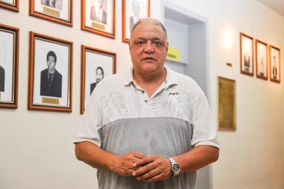 CAXIAS DO SUL, RS, BRASIL, 07/03/2023. Entrevista com o Presidente do Sindicato dos Metalúrgicos de Caxias Do Sul, Assis Melo. (Neimar De Cesero/Agência RBS)Indexador: NEIMAR DE CESERO<!-- NICAID(15368487) -->