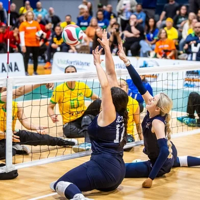 EUA  x Brasil, vôlei sentado feminino