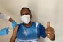 Pelé é vacinado em Santos<!-- NICAID(14726214) -->