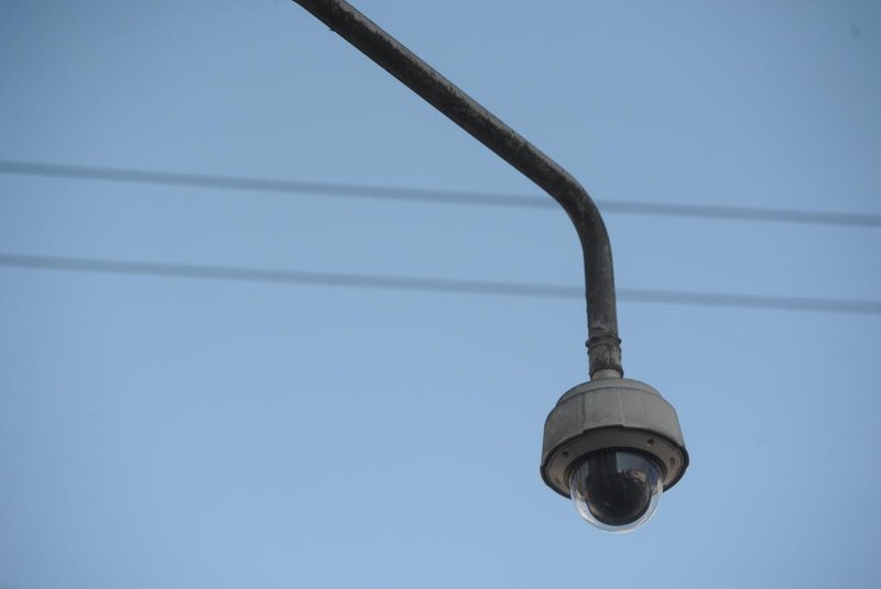 CAXIAS DO SUL, RS, BRASIL (08/05/2021)Monitoramento por câmeras. Câmeras do monitoramento público da BM na área central. (Antonio Valiente/Agência RBS)<!-- NICAID(14778045) -->