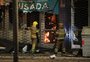 VÍDEO: incêndio atinge pousada na Avenida Farrapos