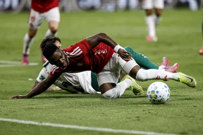 Duda Fortes / Agencia RBS PORTO ALEGRE, RS, BRASIL, 12-02-2026: Internacional e Palmeiras pela terceira rodada do Brasileirão 2026. Fotos: Duda Fortes/Agencia RBS<!-- NICAID(16224748) -->