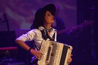 Adriana de Los Santos, gaita pontoAs mulheres dos ventos, festival de sanfoneiras do SESC<!-- NICAID(16162749) -->