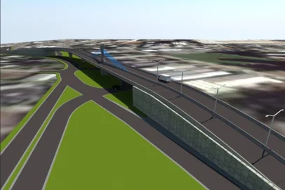 Proposta da prefeitura de Caxias para o viaduto da BR-116<!-- NICAID(15694118) -->