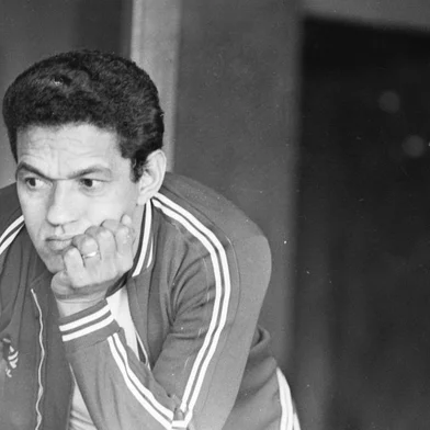 Garrincha, ex-jogador de futebol, 1975#Envelope: 110142<!-- NICAID(9180911) -->