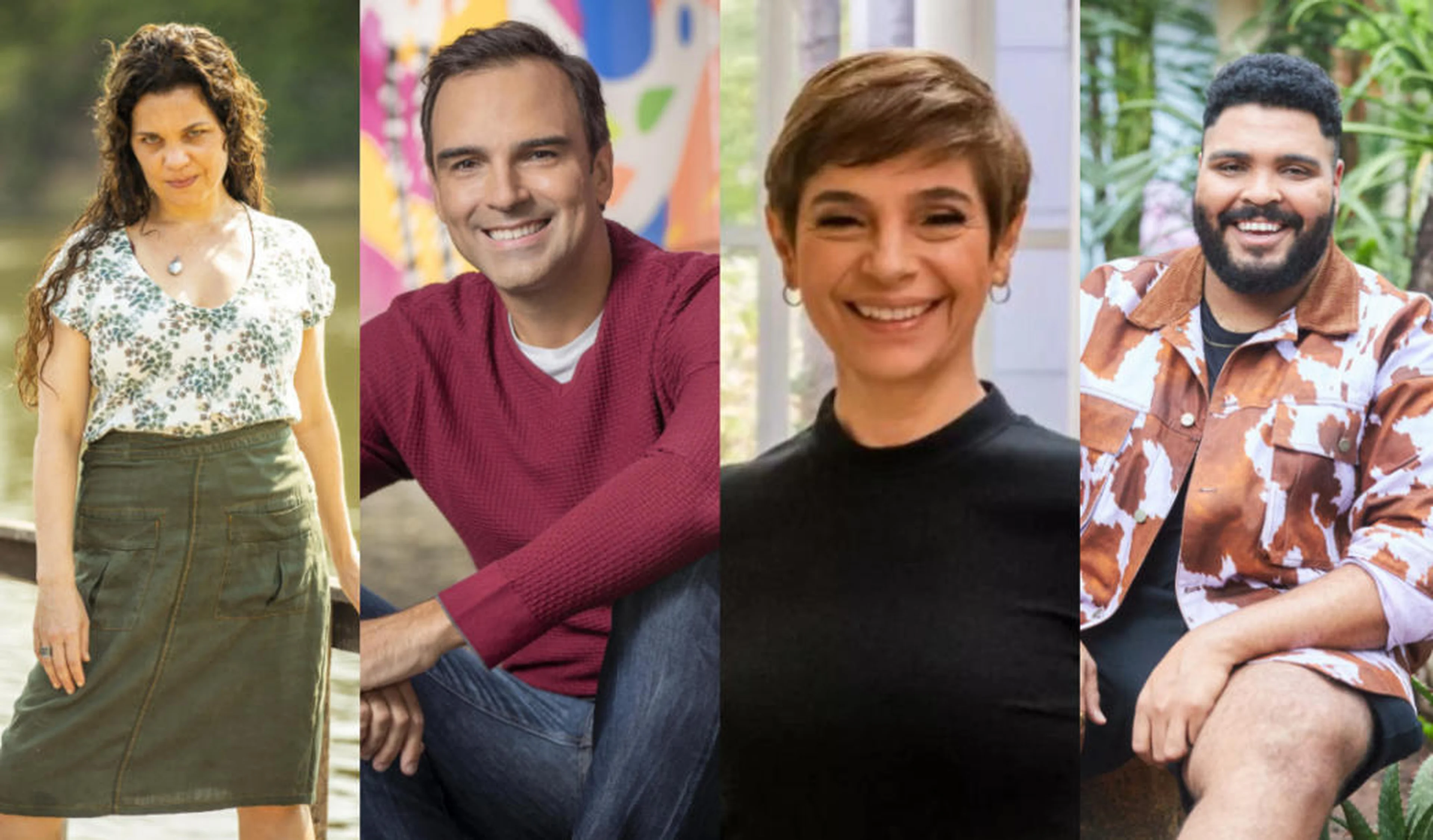 João Miguel Junior,Fabio Rocha,Bob Paulino,Juliana Coutinho/Montagem / Divulgação