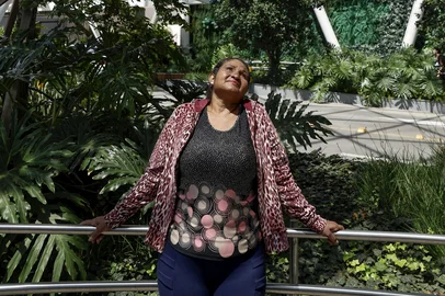 Porto Alegre, RS, Brasil — Especialistas e pacientes se unem para dar visibilidade à Hipertensão Arterial Pulmonar, doença rara que afeta principalmente mulheres e ainda é pouco conhecida, apesar dos avanços no tratamento. Na foto a Venezuelana Zabaletta.Indexador: jeff botega<!-- NICAID(16160431) -->
