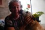 Porto Alegre, RS, Brasil- Dona Gioconda fala sobre os benefícios e afetos da convivência com pets, no caso,  sua cachorra Sophia, de 13 anos. Foto: Jonathan Heckler / Agencia RBS<!-- NICAID(15333118) -->