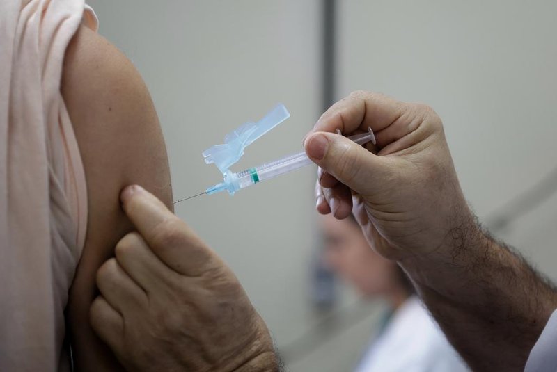 Porto Alegre, RS, Brasil, 25-03-2024: Início da campanha de Vacinação contra a Gripe na Unidade de Saúde Modelo. Foto: Mateus Bruxel / Agência RBS<!-- NICAID(15715058) -->