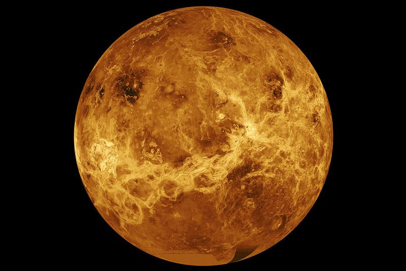 (FILES) This file photo released by NASA shows the planet Venus in a composite of data from NASA's Magellan spacecraft and Pioneer Venus Orbiter - NASA announced two new missions to Venus on June 2, 2021, that will launch at the end of the decade and are aimed at learning how Earth's nearest planetary neighbor became a hellscape while our own thrived. (Photo by - / NASA/JPL-CALTECH / AFP) / RESTRICTED TO EDITORIAL USE - MANDATORY CREDIT "AFP PHOTO / NASA/JPL-Caltech" - NO MARKETING - NO ADVERTISING CAMPAIGNS - DISTRIBUTED AS A SERVICE TO CLIENTSEditoria: SCILocal: In spaceIndexador: -Secao: space programmeFonte: NASA/JPL-CALTECHFotógrafo: Handout<!-- NICAID(14799563) -->