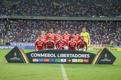 Salvador, BA, Brasil, 03/04/2025 - Bahia vs Internacional na Arena Fonte Nova pela Libertadores 2025 - Foto: Ricardo Duarte/SC Internacional/DivulgaçãoIndexador: ricardo duarte<!-- NICAID(16009833) -->