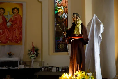 Porto Alegre, RS, Brasil - 08/06/2022 - Preparativos para a Festa de Santo Antônio na Paróquia de Santo Antônio. (Foto: Anselmo Cunha/Agência RBS)<!-- NICAID(15118619) -->