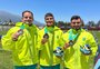 Brasil é bronze por equipes no tiro com arco do Pan