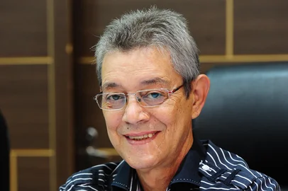 FARROUPILHA, RS, BRASIL, 17/02/2020. Câmara de Vereadores de Farroupilha - votação do pedido de admissibilidade do impeachment do prefeito de Farroupilha, Claiton Gonçalves (PDT). Para ser aceito são necessários oito votos favoráveis. Na foto, Tadeu Salib dos Santos (PP). (Porthus Junior/Agência RBS)<!-- NICAID(14422271) -->