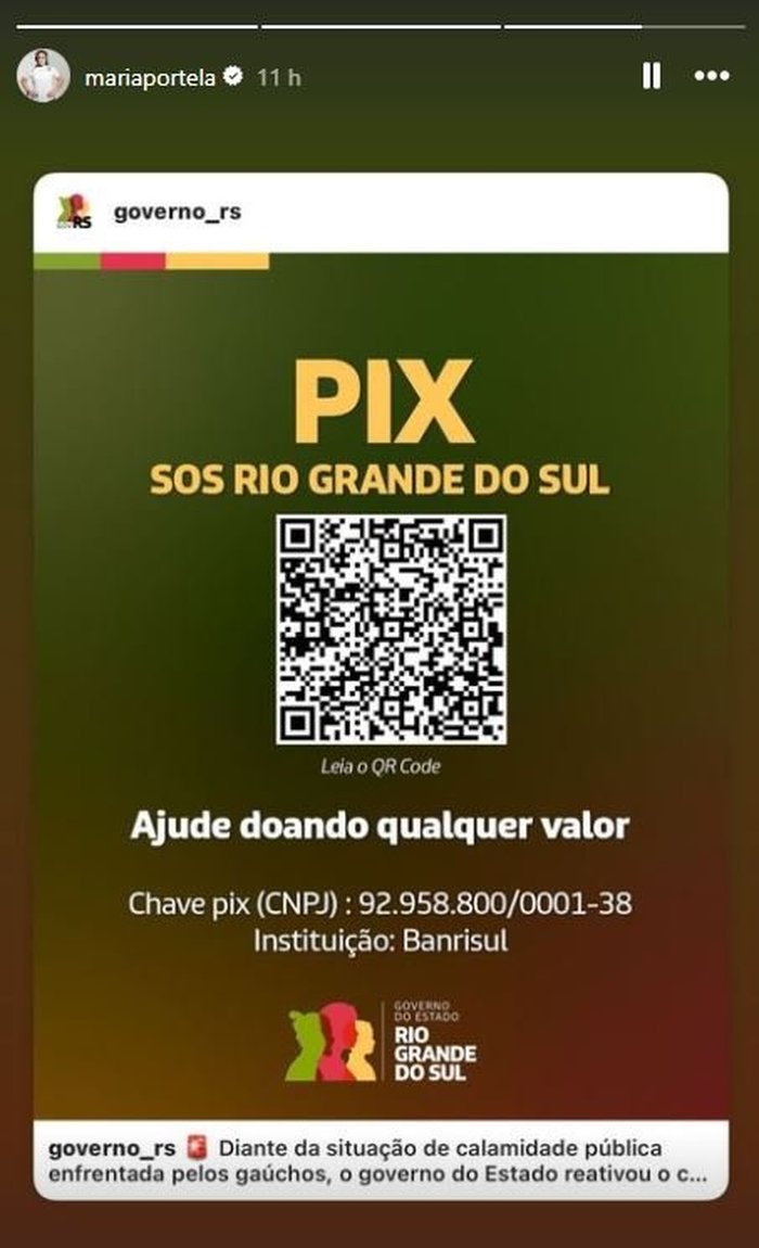 Divulgação / Instagram @mariaportela Divulgação / Instagram @mariaportela