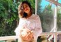 Lan Lanh posta foto de Nanda Costa grávida e agradece o carinho do público: "O amor salva"