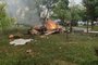 Avião monomotor cai em praça e mata cinco pessoas em Jaboticabal, SP<!-- NICAID(15633552) -->