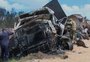 VÍDEO: colisão entre duas carretas deixa dois mortos e bloqueia BR-392 por quase sete horas, em Santana da Boa Vista 