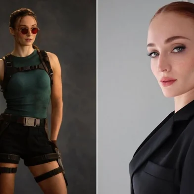 Primeira foto de Sophie Turner como Lara Croft em "Tomb Raider" é divulgada; veja<!-- NICAID(16204776) -->