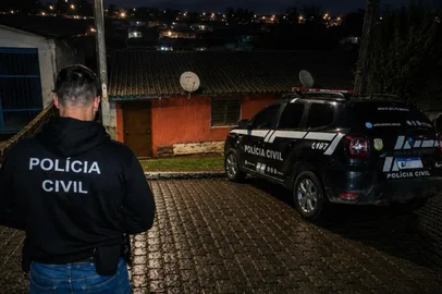 Polícia Civil / Divulgação Polícia suspeita que neto tenha assassinado avô a facadas em Nova Prata, na Serra.<!-- NICAID(16287435) -->