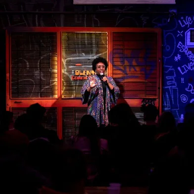 Betina Câmara é atração no Polenta Comedy Club. <!-- NICAID(15807375) -->
