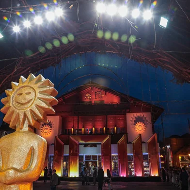 Noite de abertura do Festiva de Cinema de Gramado, edição 2023. <!-- NICAID(15508666) -->