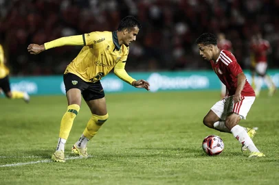 Duda Fortes / Agencia RBS ERECHIM, RS, BRASIL, 15-02-2026: Jogo de ida entre Ypiranga e Inter pela semifinal do Gauchão 2026. Fotos: Duda Fortes/Agencia RBS<!-- NICAID(16226141) -->