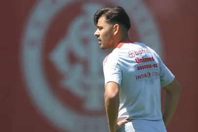 Óscar Romero em treino do Inter<!-- NICAID(16133621) -->