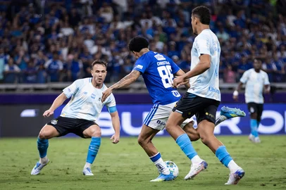Cruzeiro x Grêmio, no Mineirão. Na foto: ChristianFoto: Gustavo Aleixo/Cruzeiro<!-- NICAID(16268697) -->