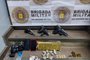 Operação Comando 01, da Brigada Militar, apreende armas e drogas na zona leste de Porto Alegre durante o dia 12 de outubro de 2023.Crédito: Brigada Militar/Divulgação.<!-- NICAID(15568788) -->