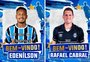 Edenilson e Rafael Cabral são registrados no BID e podem estrear pelo Grêmio