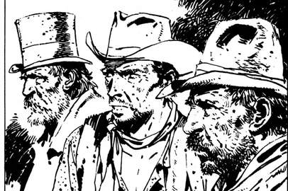 "Loco" Sexton, história em quadrinhos de H.G. Oesterheld e Arturo Del Castillo<!-- NICAID(16031134) -->