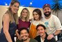 Sandy reencontra elenco de seriado global e celebra: "Que dia; Muito amor pra sempre!"