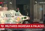 VÍDEO: veja momento em que tanque avança sobre porta de palácio presidencial na Bolívia