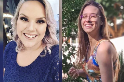 Jovem invade escola e mata três crianças, professora e auxiliar em Santa Catarina. As vítimas: (esq) Keli Adriane Aniecevski, de 30 anos e (dir) Mirla Renner, de 20 anos.<!-- NICAID(14773895) -->