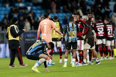 PORTO ALEGRE, RS, BRASIL, 10-05-2026: Grêmio vs Flamengo pelo campeonato Brasileiro Série A 2026, na Arena. Fotos: Duda Fortes/Agencia RBS<!-- NICAID(16282406) -->