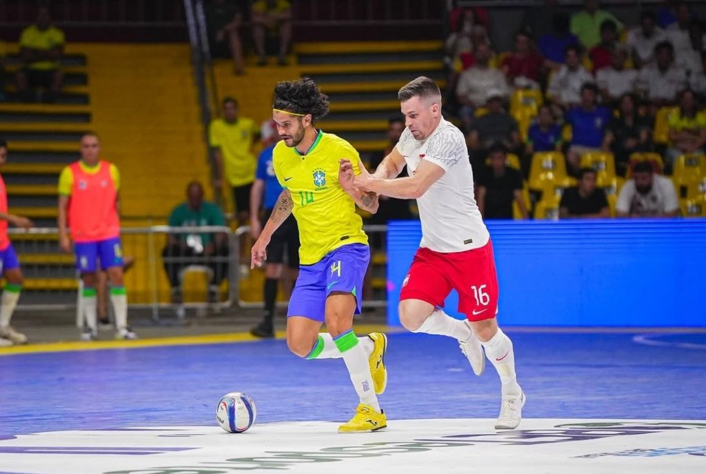 Brasil vence a Polônia na estreia da Copa das Nações de Futsal | GZH