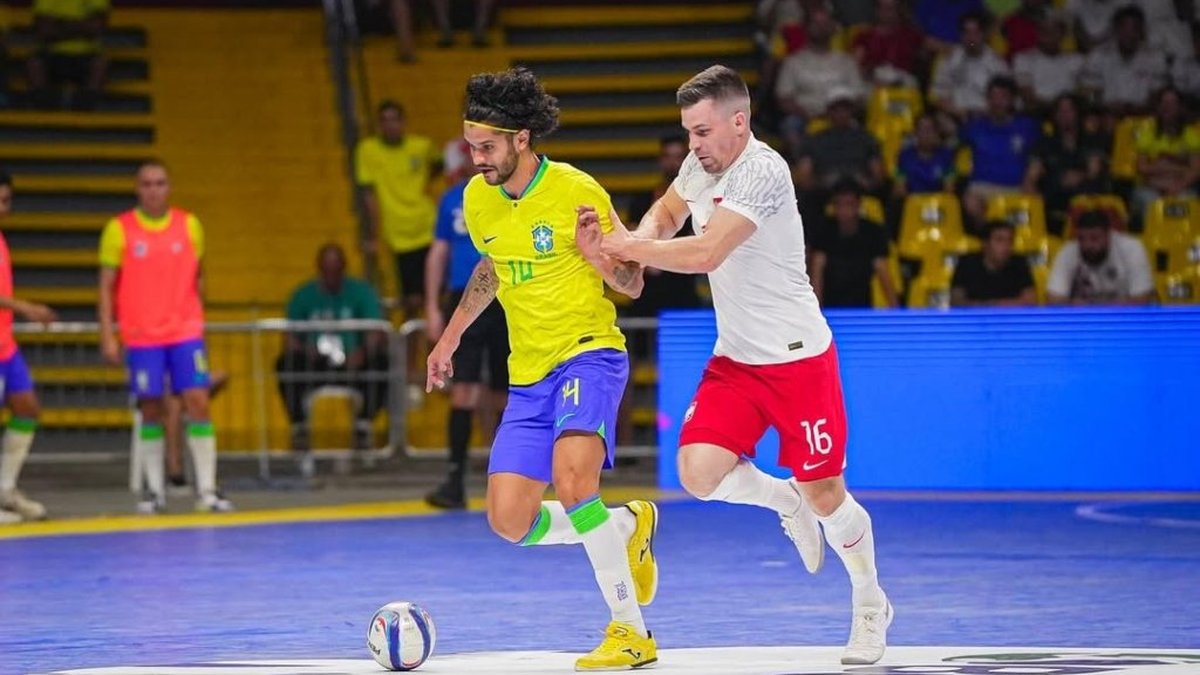 Brasil vence a Polônia na estreia da Copa das Nações de Futsal | GZH