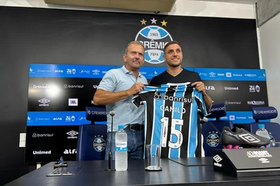 Camilo Reijers, novo reforço do Grêmio<!-- NICAID(15975634) -->