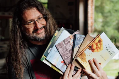 Jonas Piccoli é o patrono da 29ª Feira do Livro de Nova Petrópolis.<!-- NICAID(16343556) -->